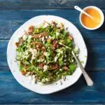 quinoa new recipes feta broad bean salad